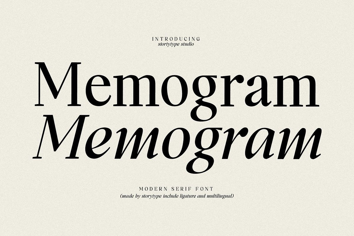 memogram-font-free-font